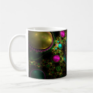 Fractal Julian Pearl Jewellery Background - Fracta Coffee Mug