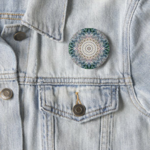 Fractal Kaleidoscope 2 Inch Round Button