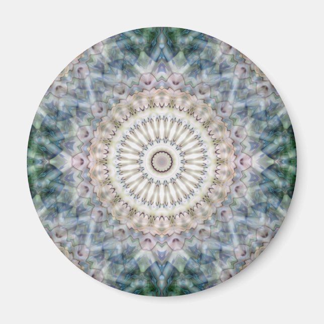 Fractal Kaleidoscope Magnet (Front)
