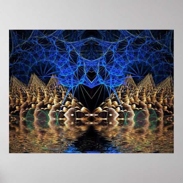 Fractal Knight Poster (Front)