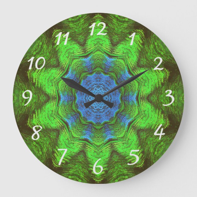 Fractal Large Clock (Front)