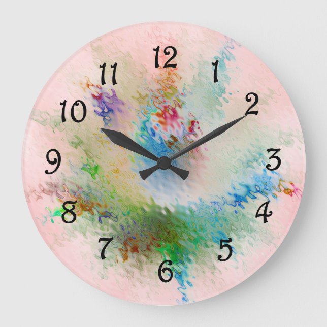 Fractal Large Clock (Front)