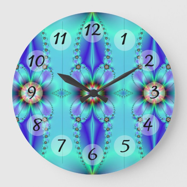 Fractal Large Clock (Front)