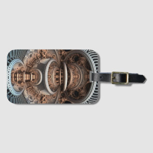Fractal Luggage Tag