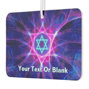Fractal Magen Bet Air Freshener