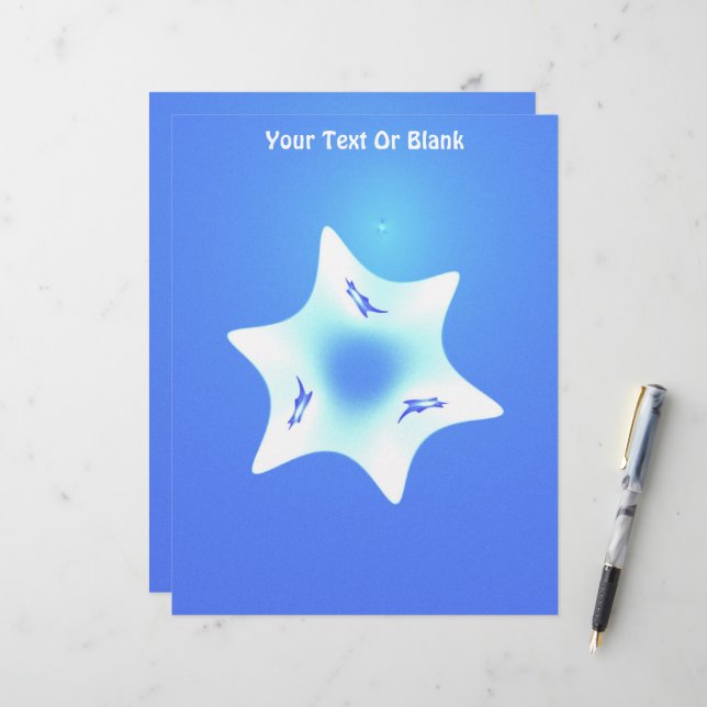 Fractal Magen Lavan Letterhead (Front/Back In Situ)