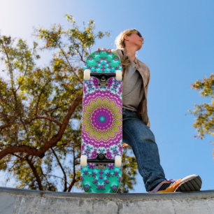 Fractal Mandala 3 Skateboard