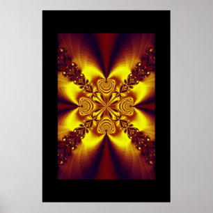 Fractal Mandala 6 Poster