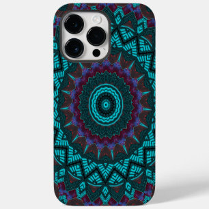 Fractal Mandala Geometric Circle Southwestern iPhone 14 Pro Max Case