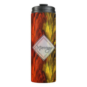 Fractal Marble 4-19 Image Options Thermal Tumblers