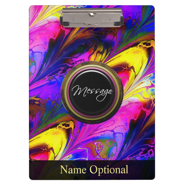 Fractal Marble 7A Image Options Clipboard (Front)