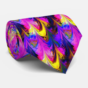 Fractal Marble 7A Tie