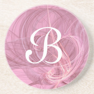 Fractal Misc Series-8---Pink coaster--1 of Coaster