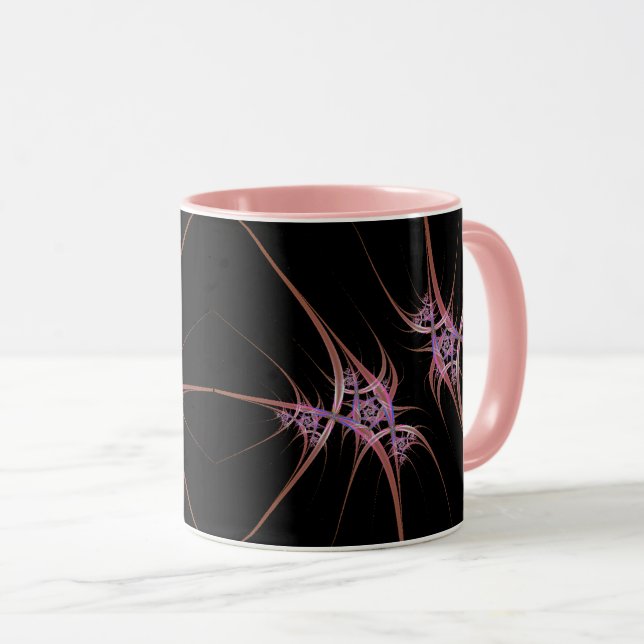 Fractal  mug (Front Right)