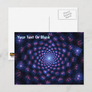 Fractal Multiverse Postcard