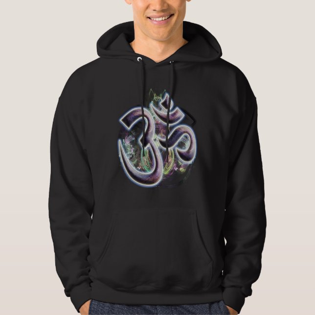 Fractal Om Hoodie (Front)
