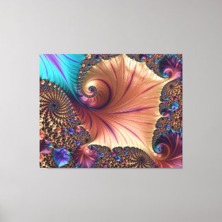 Fractal pattern  canvas print