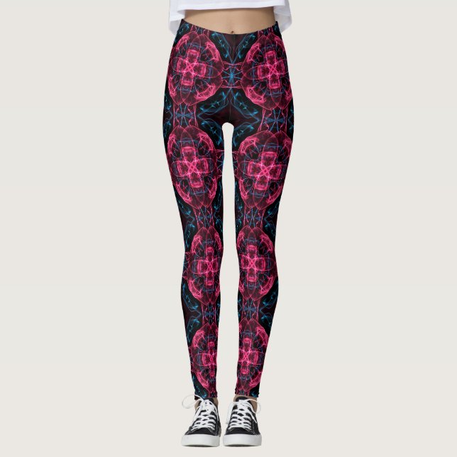 fractal pattern leggings (Front)