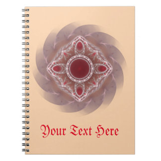 Fractal pattern notebook