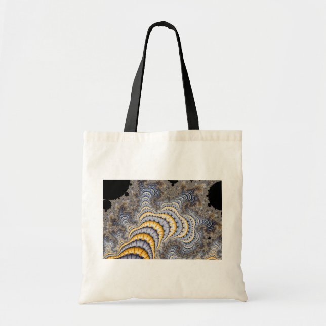 Fractal Plates - Fractal Tote Bag (Front)