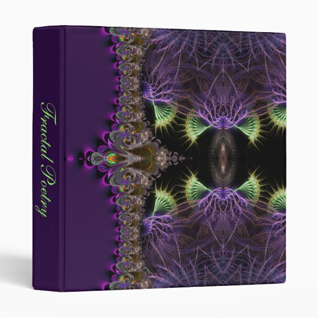 Fractal Poetry 02B Binder (Front/Spine)