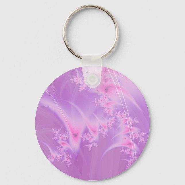 Fractal Print Keychain (Front)