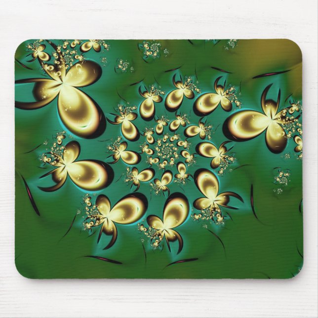 Fractal Print Mousepad (Front)