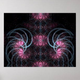 FRACTAL PSYMURAI POSTER