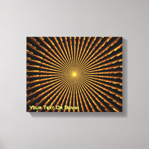 Fractal Pulsar Canvas Print