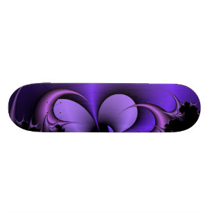 Fractal Purple Nurple Skateboard
