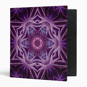 Fractal Purple Star Binder