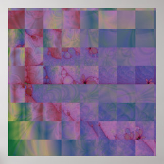 Fractal Quilt 3 Canvas Print