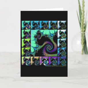 Fractal Quilt #5 Card