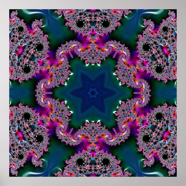 Fractal Radiance  Poster (Front)