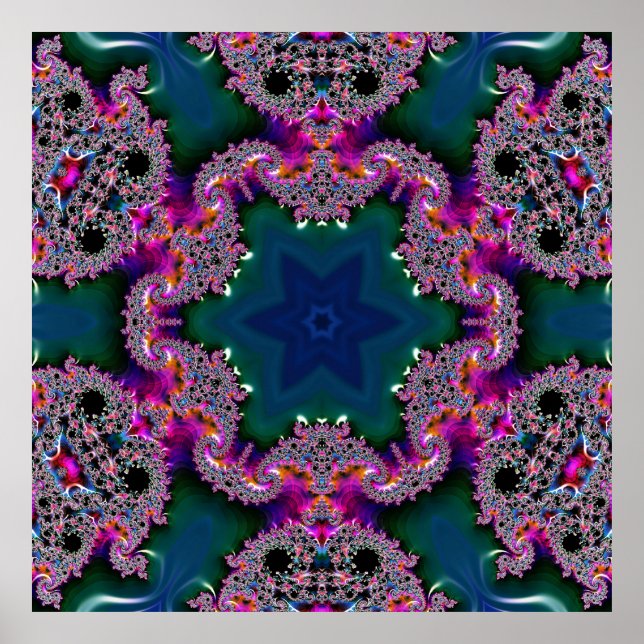 Fractal Radiance  Poster (Front)