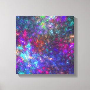 Fractal Rainbow Canvas Print