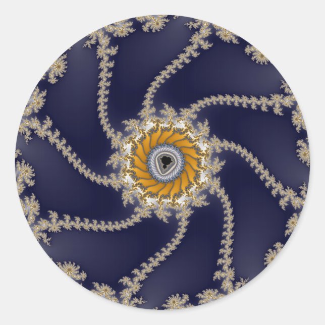 Fractal Reef - Fractal Sticker (Front)