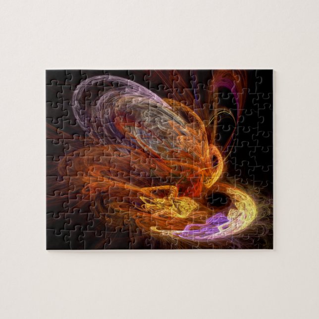 Fractal - Rise of the phoenix Jigsaw Puzzle (Horizontal)