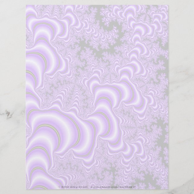 Fractal S~01 Custom Letterhead 02 - 8.5" x 11" (Front)
