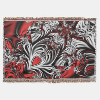 Fractal’s pattern throw blanket