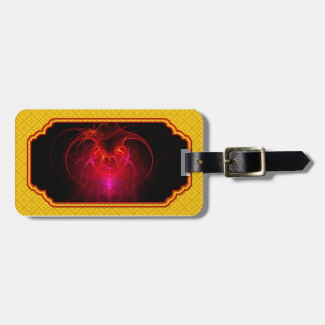 Fractal - Science - The neural network Luggage Tag (Front Horizontal)