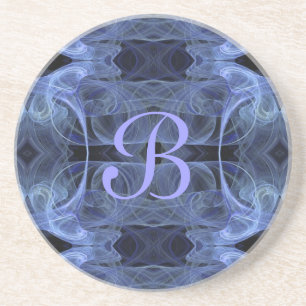 Fractal Series-7---Blue coaster--1 of  colours Coaster