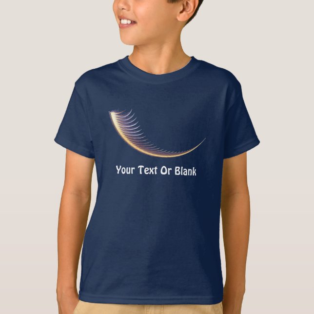 Fractal Shofar T-Shirt (Front)