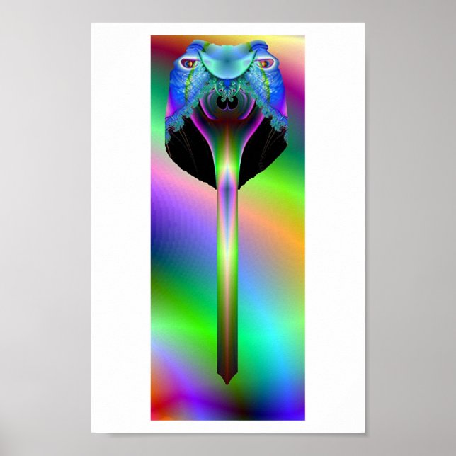 Fractal Snake Poster (Front)