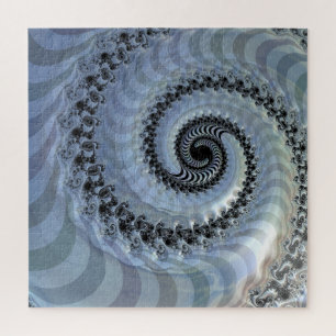 Fractal Spiral Elegance Jigsaw Puzzle