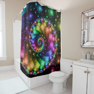 Fractal Spiral Rainbow Nebula