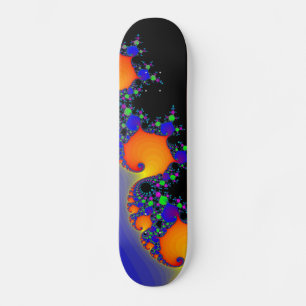 Fractal Spirals: Custom Skateboard