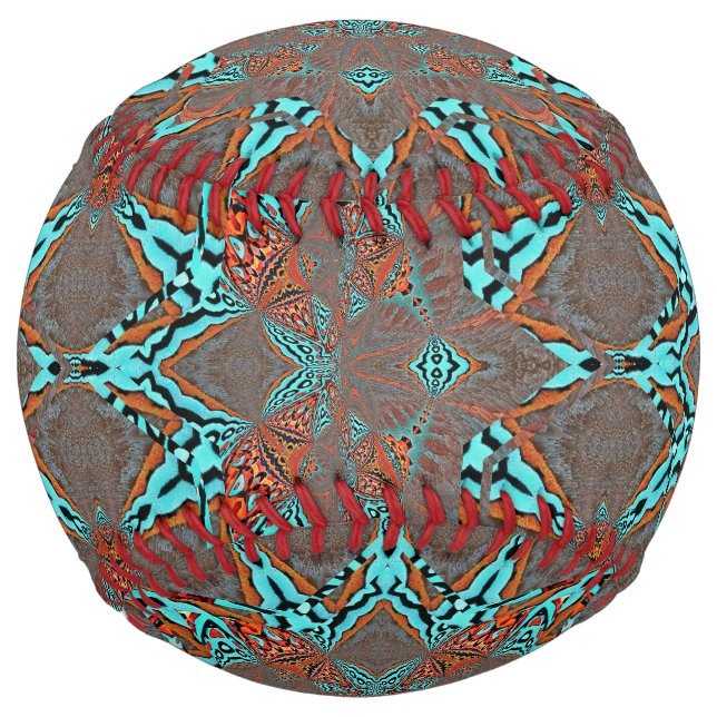 Fractal Star of Complexity Softball (Back)