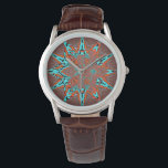 Fractal Star of Future Watch<br><div class="desc">The future is complex. The future is mysterious. The future is beautiful. Enjoy!
Especially recommended for people who like science fiction, technology, math.
A product of many layers of manipulation of an original artwork of Alexandra Cook aka Linandara.</div>