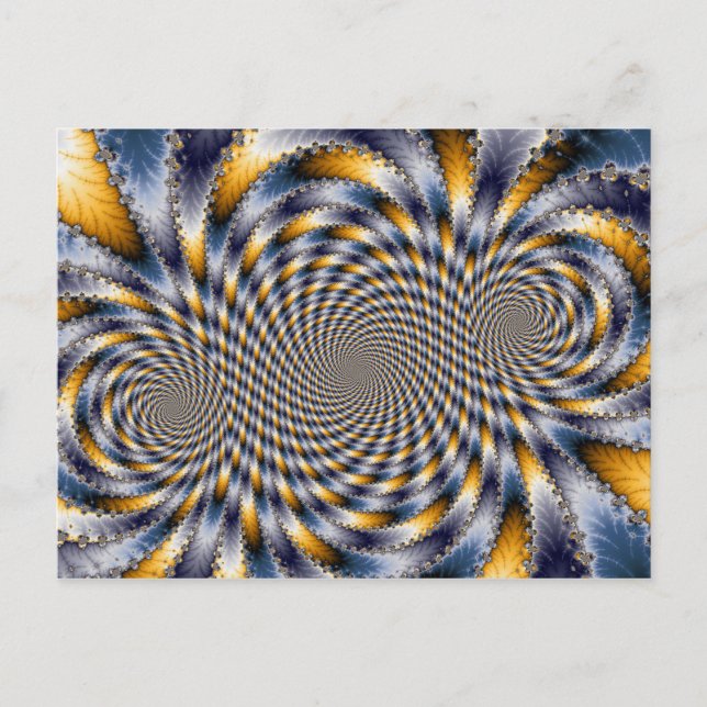 Fractal Swirl 2 - Carte Postale Fractale (Devant)